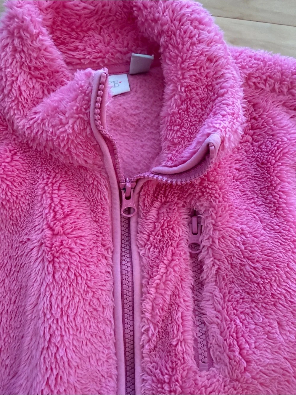 GAP Kids Plush Fleece Zip & Pullover - Bright Pink & Light Lavender